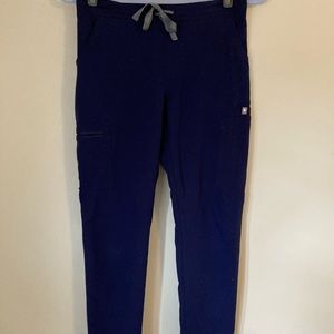 COPY - Figs Yola Skinny Scrub Pants Navy XS